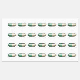 Glitter Fluoxetine Labels