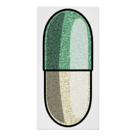 Glitter Fluoxetine Perfect Poster