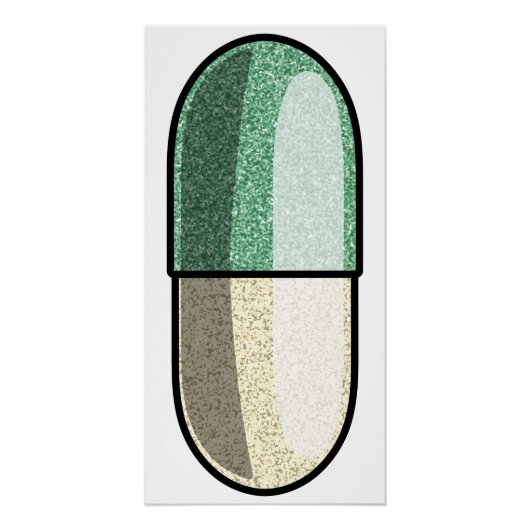 Glitter Fluoxetine Perfect Poster (Voorkant)