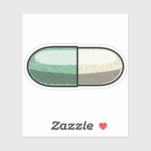 Glitter Fluoxetine Sticker (Vel)