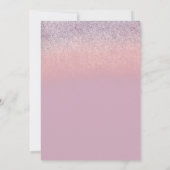 Glitter Folie Bruiloftstaart Bruidscadeau Kaart (Achterkant)
