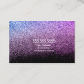 Glitter Folie Trouwtaart Tier Bakker Busine Visitekaartje (Achterkant)
