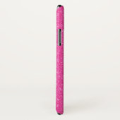 Glitter Fuchsia Aqua Paars| Girly Lady Boss Case-Mate iPhone Case (Achterkant / rechts)