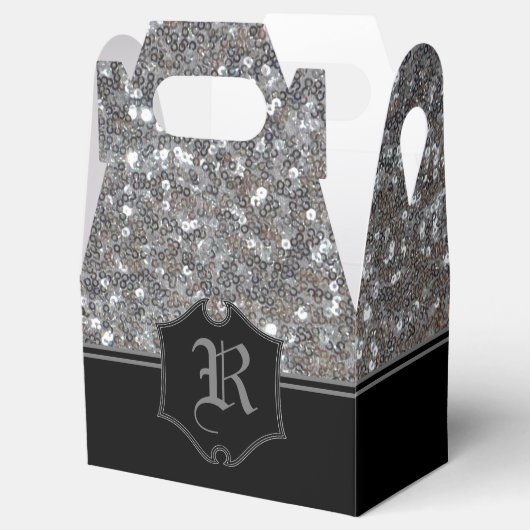 Glitter Gable Bedankdoosjes (Geopend)