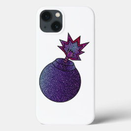 Glitter Galaxy Bomb Case-Mate iPhone Case