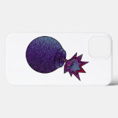 Glitter Galaxy Bomb Case-Mate iPhone Case (Achterkant (horizontaal))