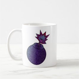 Glitter Galaxy Bomb Koffiemok