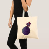 Glitter Galaxy Bomb Tote Bag (Voorkant (product))