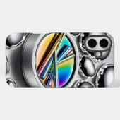 Glitter Galaxy: Sparkling Starry Hoesje (Achterkant (horizontaal))