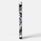 Glitter Galaxy: Sparkling Starry Hoesje (Achterkant / Links)