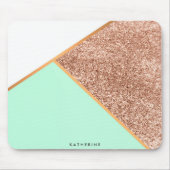 Glitter Geometric Abstracte Mosaic Muismat (Voorkant)