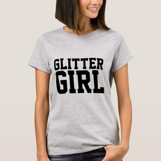 GLITTER GIRL T-SHIRTS (Voorkant)