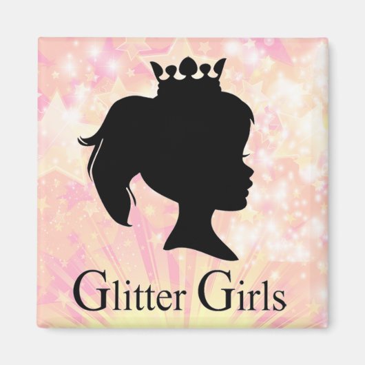 Glitter Girls-koelkast Magneet (Voorkant)