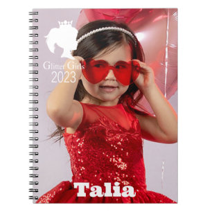 Glitter Girls Talia Spiral Photo Notitieboek