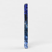 Glitter Girly Sparkle Luxury Navy Blue Case-Mate iPhone Case (Achterkant/rechts)