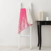 Glitter Girly Trendy , speciaal ontworpen voor roz Sherpa Deken (In situ)