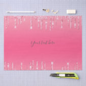 Glitter Girly Trendy , speciaal ontworpen voor roz Tissuepapier (Craft)