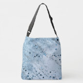 Glitter Glam 2 #art #glitter Crossbody Tas (Achterkant)