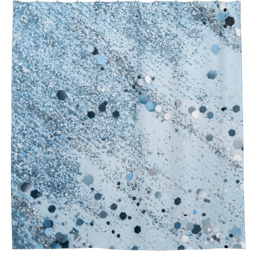 Glitter Glam 2 #art #glitter Douchegordijn (Voorkant)