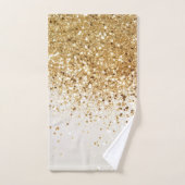 Glitter Glam 2 voor mousserend goud Bad Handdoek (Handdoek)