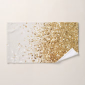 Glitter Glam 2 voor mousserend goud Bad Handdoek (Handdoek)
