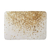 Glitter Glam 2 voor mousserend goud Badmat (Voorkant)