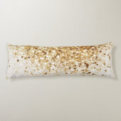 Glitter Glam 2 voor mousserend goud Lichaamskussen (Achterkant)