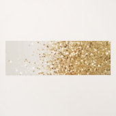 Glitter Glam 2 voor mousserend goud Yogamat (Achterkant (horizontaal))