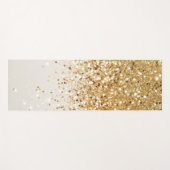 Glitter Glam 2 voor mousserend goud Yogamat (Voorkant (horizontaal))