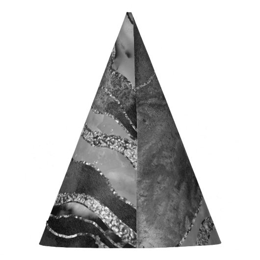 Glitter Glam Feesthoedjes (Achterkant)