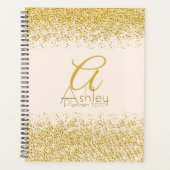 Glitter Glam Gold Luxury Appointer Planner (Voorkant)