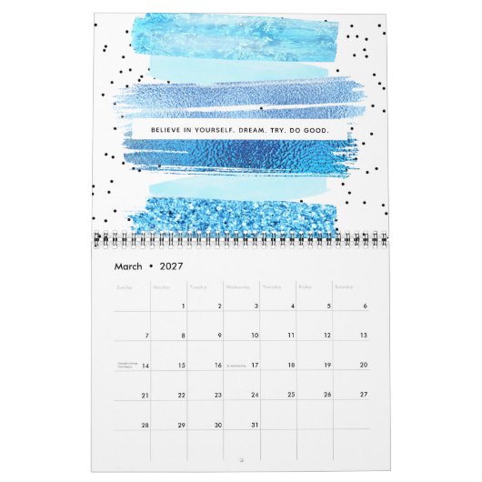 Glitter Glam Kalender (Mar 2027)