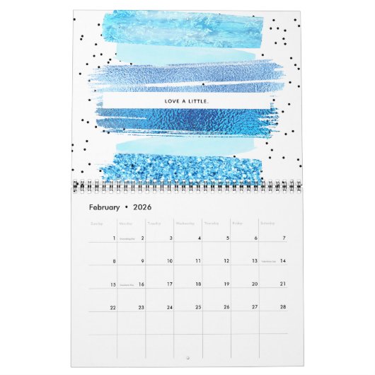 Glitter Glam Kalender (Feb 2026)