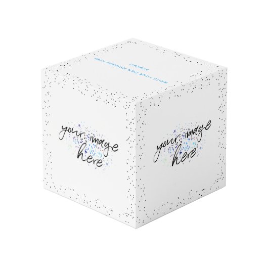 Glitter Glam Kubus (Achter hoekig)