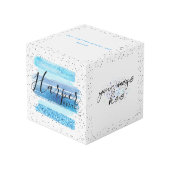 Glitter Glam Kubus (Voorkant hoekig)