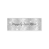 Glitter Glam Leopard Zelfinktende Stempel (Design)
