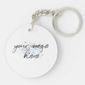 Glitter Glam Sleutelhanger (Achterkant)