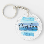 Glitter Glam Sleutelhanger (Voorkant)