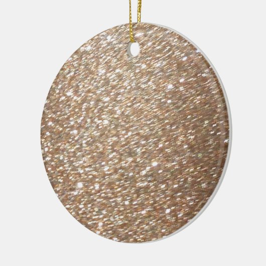 Glitter Glamour Party Festive Light Sparkles Keramisch Ornament (Links)