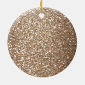 Glitter Glamour Party Festive Light Sparkles Keramisch Ornament (Achterkant)