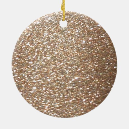 Glitter Glamour Party Festive Light Sparkles Keramisch Ornament (Achterkant)