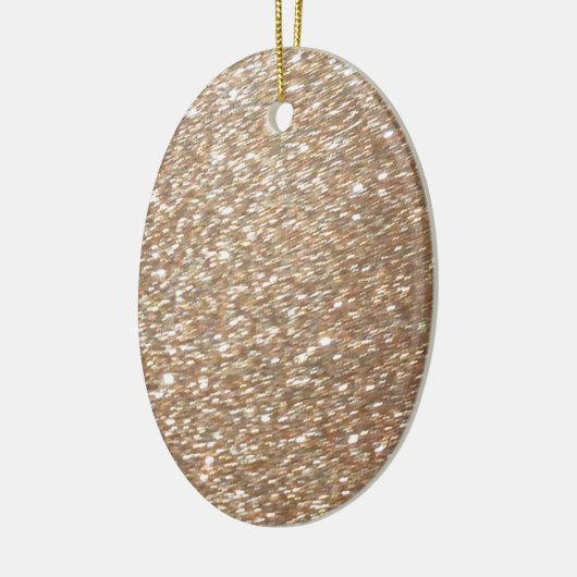 Glitter Glamour Party Festive Light Sparkles Keramisch Ornament (Links)
