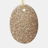 Glitter Glamour Party Festive Light Sparkles Keramisch Ornament (Achterkant)