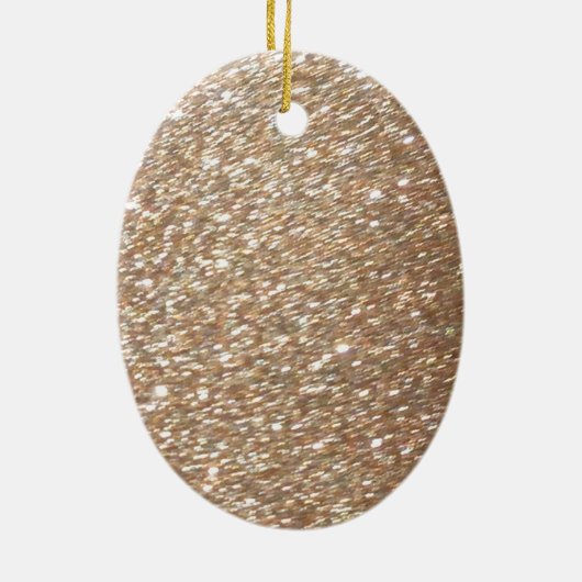 Glitter Glamour Party Festive Light Sparkles Keramisch Ornament (Achterkant)