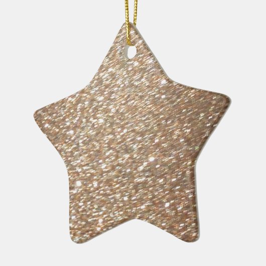 Glitter Glamour Party Festive Light Sparkles Keramisch Ornament (Links)