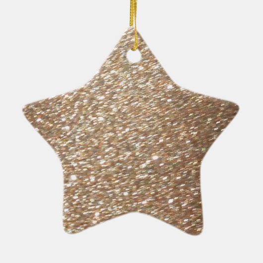 Glitter Glamour Party Festive Light Sparkles Keramisch Ornament (Achterkant)