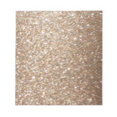 Glitter Glamour Party Festive Light Sparkles Notitieblok (Voorkant)