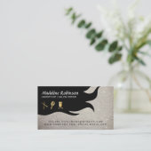 Glitter | Glamour Stylist Kit | Haar en Schoonheid Visitekaartje (Staand voorkant)