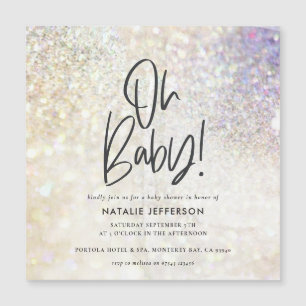 Glitter glans, klastig oh baby! douche