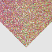 Glitter Glitter-goudroze textuur Tissuepapier (Detail)